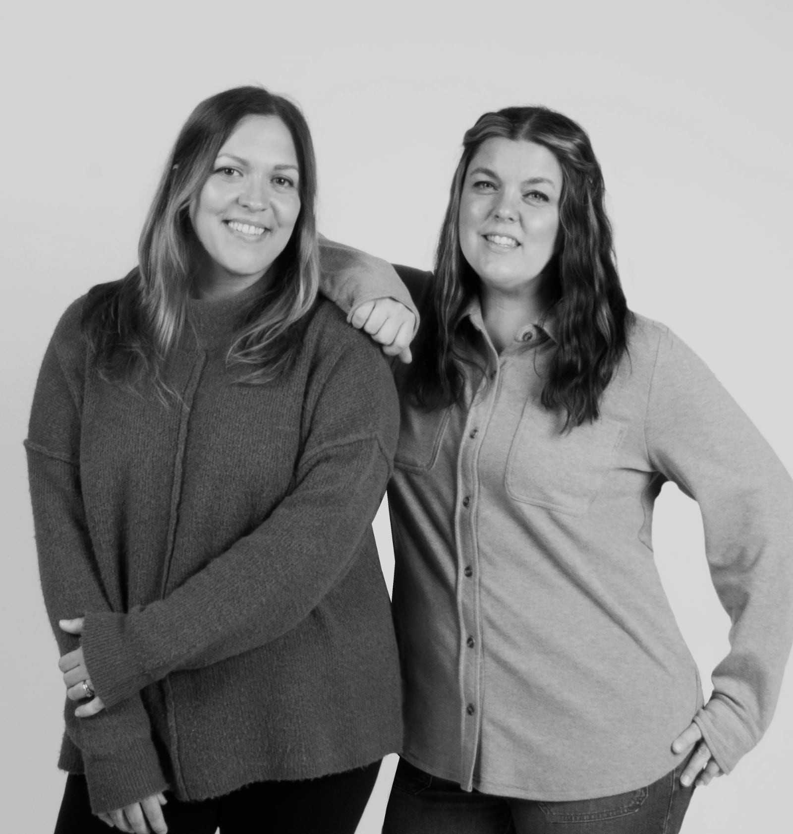 Carolyn and Sara, founders of Baumbirdy